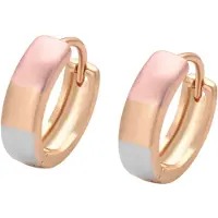 Gaya Boucles d'oreilles or rose / rose / argent