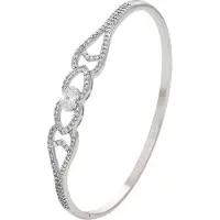 NAEMI Bracelet argent / transparent