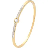 NAEMI Bracelet or / transparent