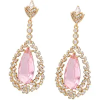 NAEMI Boucles d'oreilles or / rose