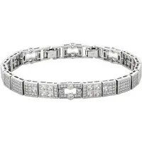 NAEMI Bracelet argent / transparent