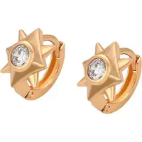 Gaya Boucles d'oreilles or / transparent