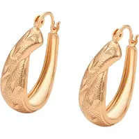 Gaya Boucles d'oreilles or rose