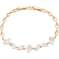 Gaya Bracelet or rose / blanc