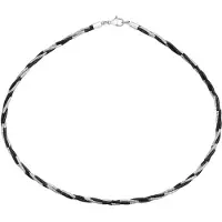NAEMI Chaîne noir / argent