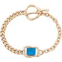 Faina Bracelet azur / or rose
