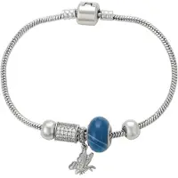 Gaya Bracelet bleu / argent
