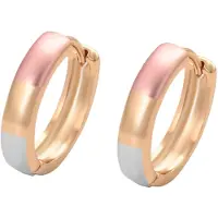 NAEMI Boucles d'oreilles or / or rose / argent
