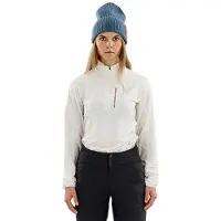 The Mountain Studio Light Tech Half Zip Fleece Blanc S Femme