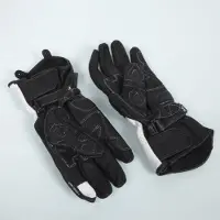 Mitsou Gant Moto Route Été Pour Deux Roues Taille M Circuit / Racing Noir Et Blanc Neuf