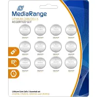 MediaRange Batterie Bouton Set Lithium 12pcs.