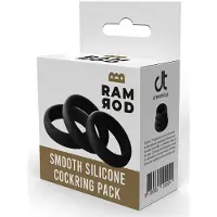 Dream Toys Smooth Silicone Penis Rings 3 pcs