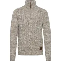 !Solid Pull-over 'Pankraz' beige foncé