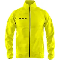 Givova Veste coupe-vent Rain Master noire L pour hommes et femmes, noire L