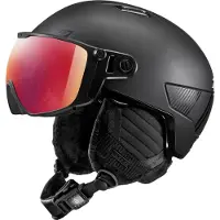 Julbo - Casque de ski/snowboard à visière - Globe Evo Mips Reactiv 1-3 LA Black - Taille 58-62 cm - Noir