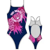 Turbo Tiki Beach Swimsuit Bleu 5XL Femme