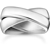 Thomas Sabo - TR2491-001-21-66 - Bague - Unisexe - Rebel at Heart - Weite 66