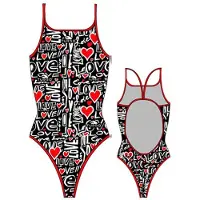 Turbo Love 2012 Thin Strap Swimsuit Noir 9-10 Years Fille