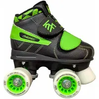 KRF F Roller Hockey Chronos Velcro Roller Skates Vert EU 30-31 Enfants