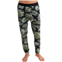 Burton Midweight Base Layer Pants Vert,Noir M Homme