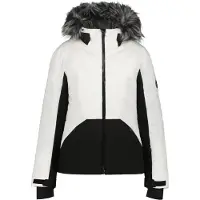 Icepeak - Doudoune de ski/snowboard stretch - Eveleth W Blanc Optique pour Femme - Taille 38 FR