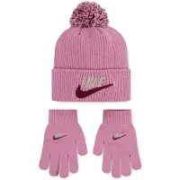 Nike Kids Nan Club Chenille Peak Beanie Rose Enfants