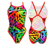 Turbo Geoflu Swimsuit Multicolore 2XL Femme