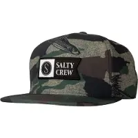 Salty Crew Alpha Tech 5 Panel Cap Vert