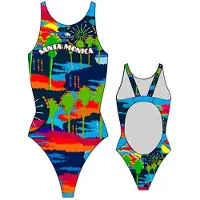 Turbo Santa Monica Swimsuit Noir S Femme