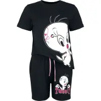 Looney Tunes Pyjama de - Tweety Skull - S - 3XL - pour Femme - multicolore - Taille M