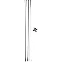 Fulcrum R3 Rayons arrière gauche 4 unités Transparent Transparent Taille unique
