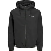 Jack & Jones Bomber à Capuche Mash Homme Noir
