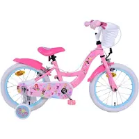 Disney Vélo d'enfant Princess Girls 16 pouces rose deux freins à main