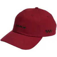 Vans Check Side Curved Bill Cap Rouge