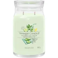Yankee candle Cucumber Mint Cooler bougie parfumée Signature 567 g