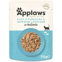 Applaws Cat Pouch - Nourriture humide Thon et daurade - 70 g