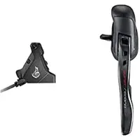 Campagnolo Super Record Db Hydraulic 140 Mm Left Brake Lever With Shifter Noir 12s