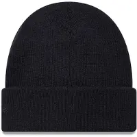 New Era Mlb Mini Logo Cuff New York Yankees Beanie Noir