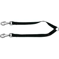 Ferplast Nylon Twin 20 Cm Dog Leash Noir