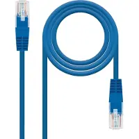 Nanocable Câble Réseau Rigide UTP 6ème Catégorie Bleu