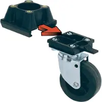 Ferplast L388 Kit de roues Pour niche One Size