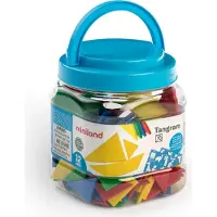 Miniland Jouet éducatif Set 12 Tangrams