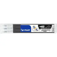 Pilot Pen Mines de rechange FRIXON, épaisseur de trait 0,6 mm, diff. couleurs, set de 3 (Noir, 0.60 mm, 3 pcs)