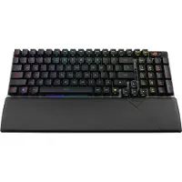 Asus X901 STRIX SCOPE II 96 keyboard WL/NXSW/BE/ABS (BE) (90MP037A-BKBA00) (BE, Filaire, Sans fil), Clavier, Noir