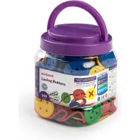 Miniland Boutons debout 140 unités Multicolores Multicolore One Size