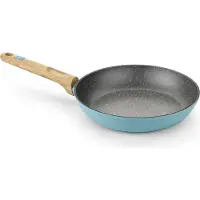 BRA Foodie A122218, poêle ronde, universelle, noire, Whitford QuanTanium, aluminium, acier, céramique, gaz, halogène, induction