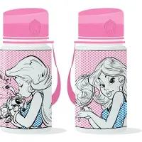 Puckator Falbala Asterix Kinder wiederverwendbare bruchsichere Wasserflasche mit Pop-Top 350ml