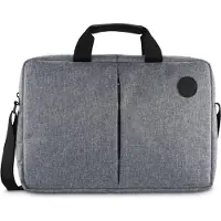 Hama Sacoche pour ordinateur portable "Genua", jusqu'à 40 cm (15,6"), Gris (15.60", Universel), Sac pour notebook, Gris