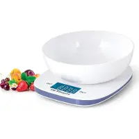 Orbegozo PC 1014 escabeaux de cuisine Blanc Comptoir Rectangle Balance de ménage électronique