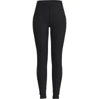 Loeffler Transtex Merino Base Layer Pants Noir 34 Femme